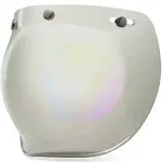 Bell Moto 3-Snap Bubble Shield Silver Iridium