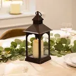 Dorothy Bronze Lantern with Candle