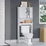 RiverRidge Home Brookfield Bathroom Over-the-Toilet Spacesaver, White