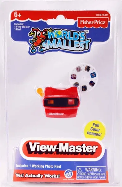 Super Impulse World&#039;s Smallest Mattel Viewmaster Retro Mini Toy