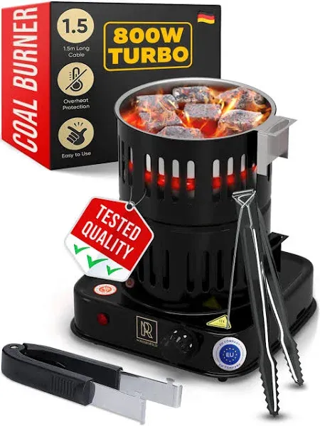 M Rosenfeld Multipurpose Electric Charcoal Starter 800W Burner Electric