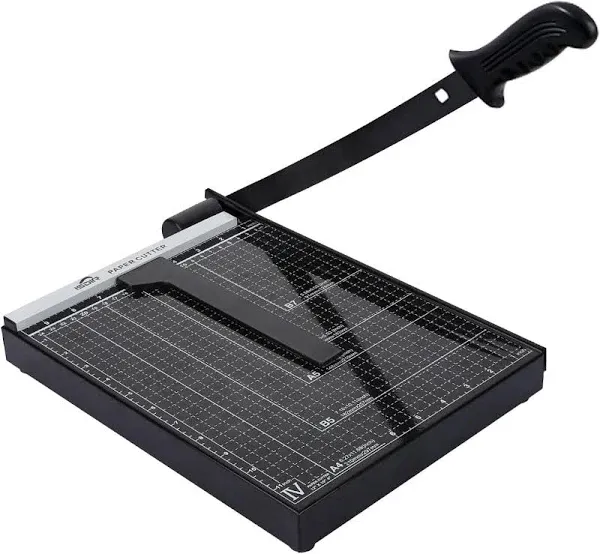 ISDIR 12-Inch Guillotine Paper Cutter