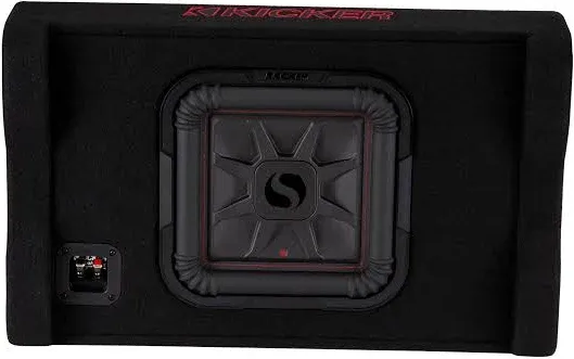 Kicker 49L7TDF102 Down-Firing 10" L7T 2-Ohm Subwoofer Enclosure