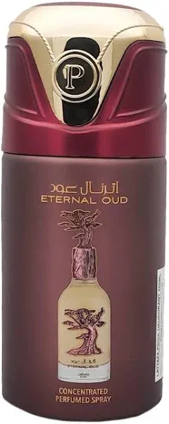 Eternal Oud - Concentrated Perfumed Deodorant Spray (250 ml/9 fl.oz) by Lattafa Pride