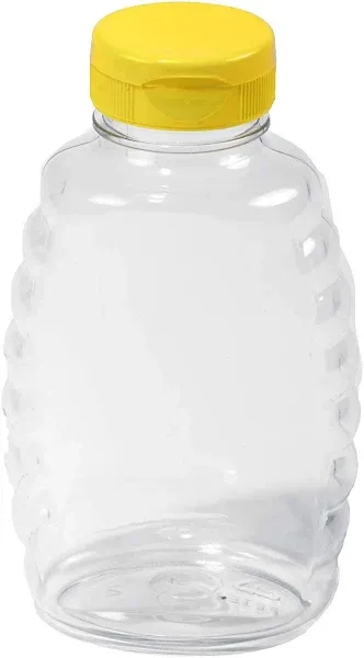 Little Giant 16 Oz. Plastic Squeeze Jars (12 Pk.)