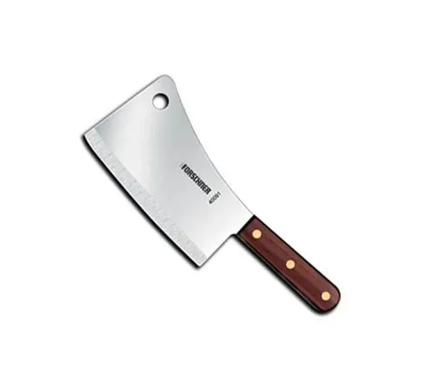 Victorinox 7.6059.9 7" Curved Cleaver With Walnut Handle