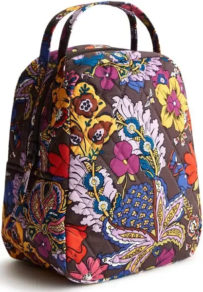 Vera Bradley Lunch Bag in Colorful Bouquet