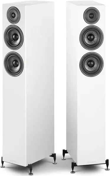 Wharfedale Diamond 12.4 Floorstanding Speaker, Light Oak #WHD124LOK