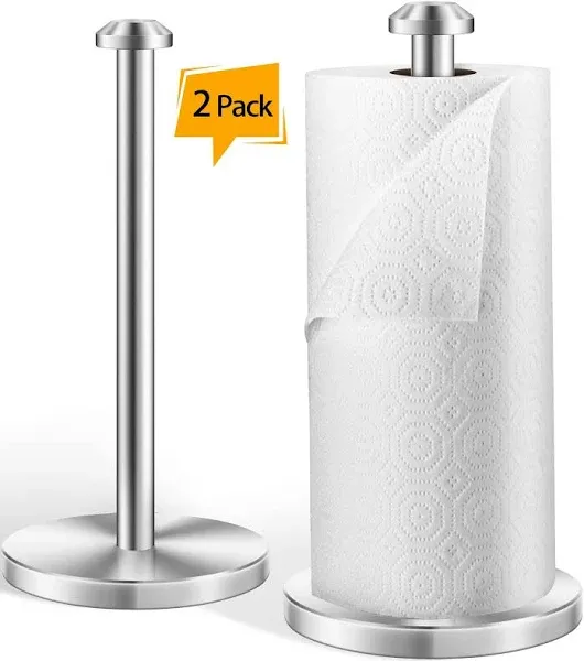 AOSION 2 Pack Stainless Steel Paper Towel Holder