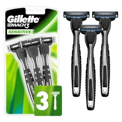 Gillette Mach3 Sensitive Disposable Razors