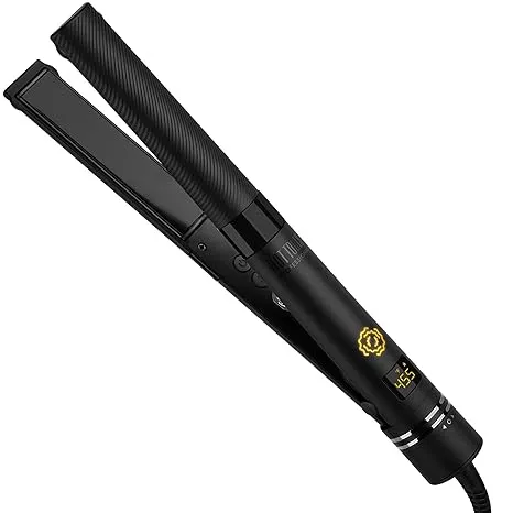 HOT TOOLS Pro Artist SmoothWave™ Vibrating Flat Iron | New and Exclusive Hair Straightener for Ultra Sleek Hairstyles, Turn on Vibration Technology for Super Smooth Results