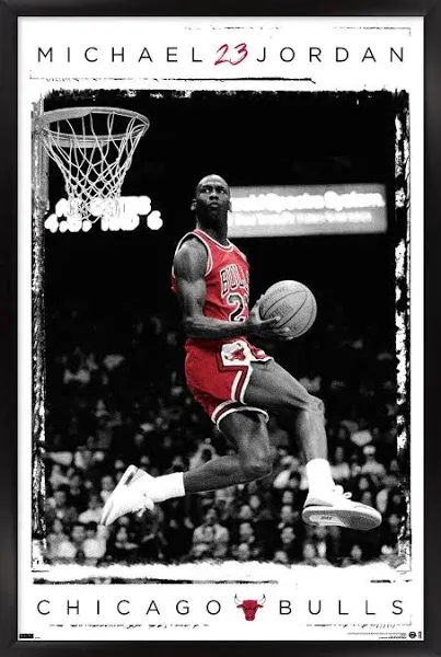 Trends International Michael Jordan Dunk Wall Poster