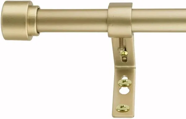 Decopolitan Knob Cap Adjustable Curtain Rod