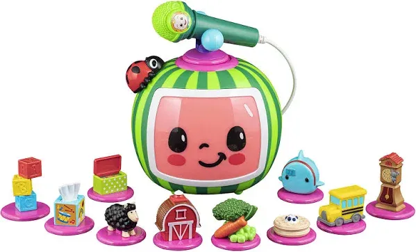 Cocomelon Tiny Tunes Music Melon Karaoke Machine