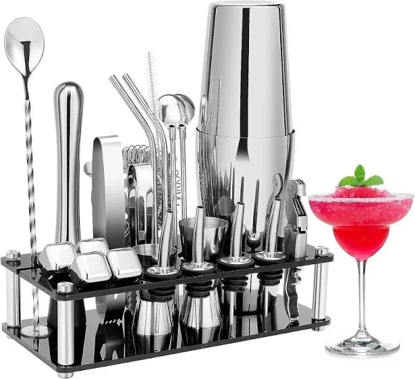 KINGROW Cocktail Shaker Set