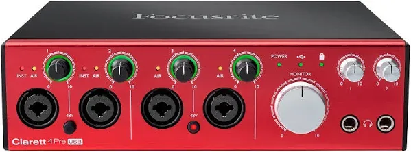 Focusrite Clarett 4Pre