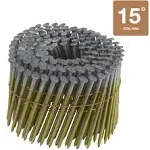 Metabo HPT 12714HHPT Full Round Head Hot Dipped Galvanized Wire Coil Framing Nails 3-1/4" x .131 SM | 2400 Count