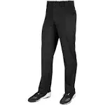 CHAMPRO Triple Crown OB Open-Bottom Loose-Fit Baseball Pant in Solid Color with