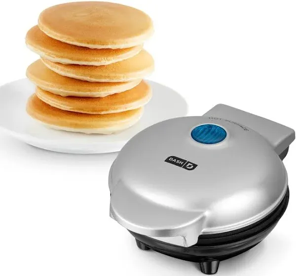 Mini Maker Round Griddle for Individual Pancakes, Cookies, Eggs &amp; other on th...