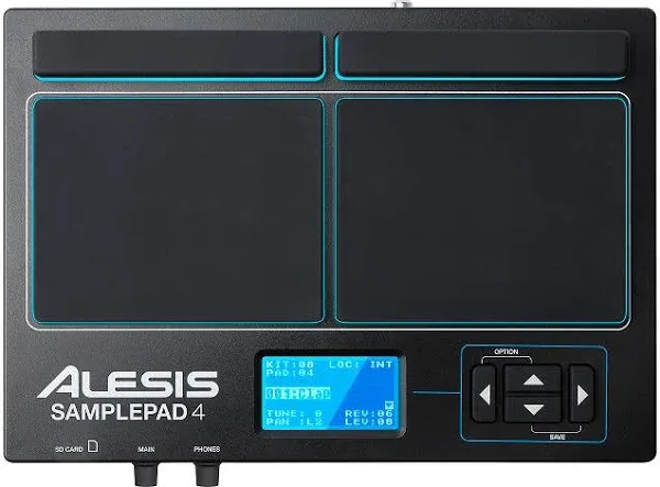 Alesis Sample Pad 4 Percussion Sample-Triggering Instrument