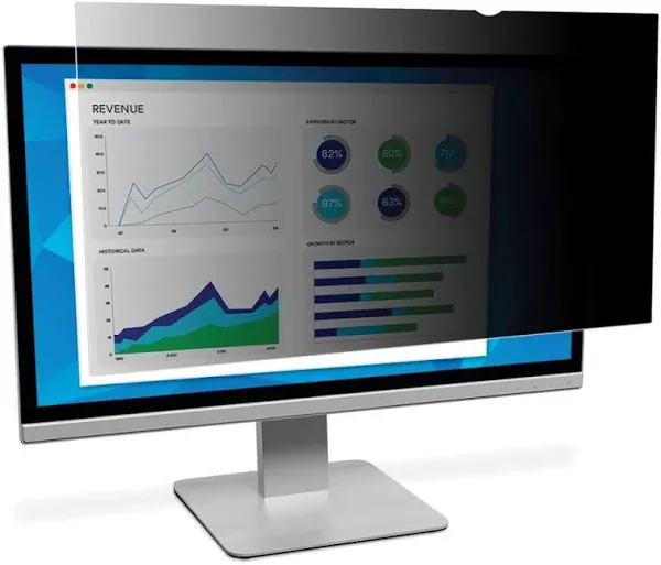 3M Privacy Filter for 23.8 in Full Screen Monitor with 3M COMPLY Magnetic Attach