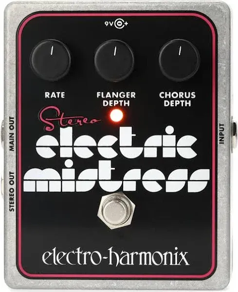 Electro-Harmonix Stereo Electric Mistress Chorus/Flanger Pedal