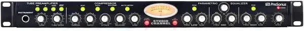 Presonus Studio Channel Recording Vacuum Tube Mic Preamp+Boom Arm+Shield+Cab<wbr/>les