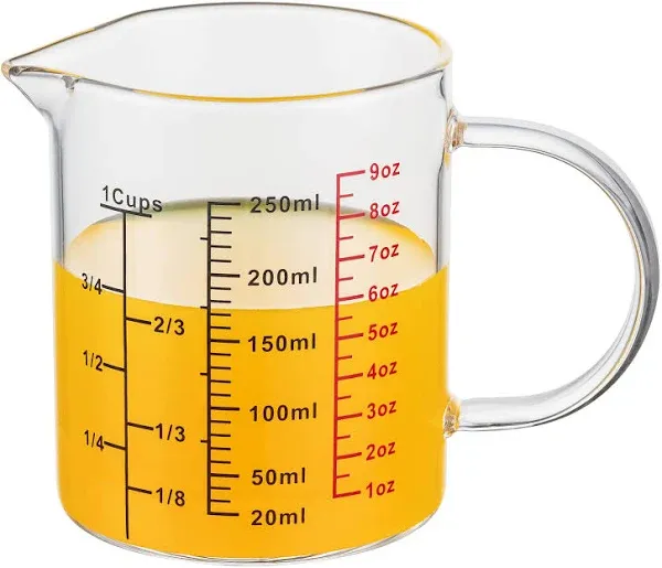 Ackers BORO3.3 Glass Measuring Cup