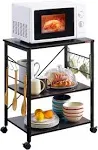 Mr Ironstone Kitchen Stand Microwave Cart