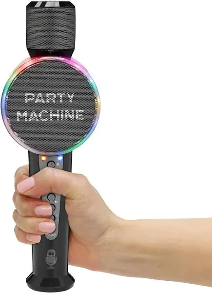 Singing Machine Wireless Karaoke Microphone for Kids &amp; Adults, Party Machine Mic