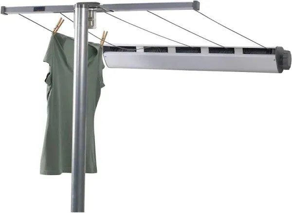 Household Essentials 3-Piece Clothesline Post Designed for the Household Essential 15 by 7-Inch Retractable Dryer