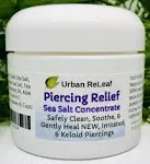 Urban ReLeaf Piercing Relief Sea Salt Concentrate AFTERCARE ! Safely Clean, S...