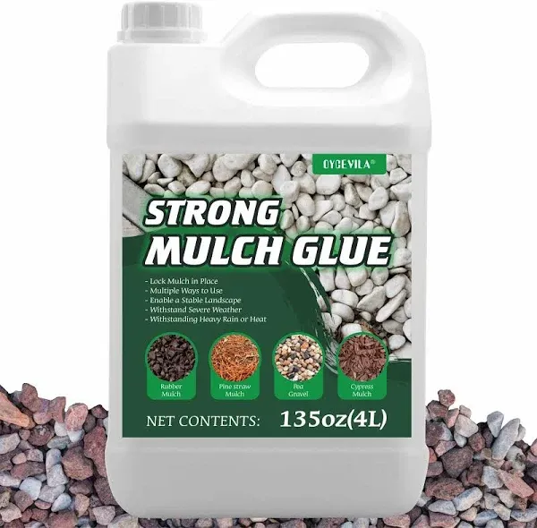 Heavy-Duty Mulch Glue