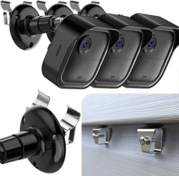 Blink Outdoor Vinyl Siding Mount with Waterproof Case No-Hole Needed Mounting...