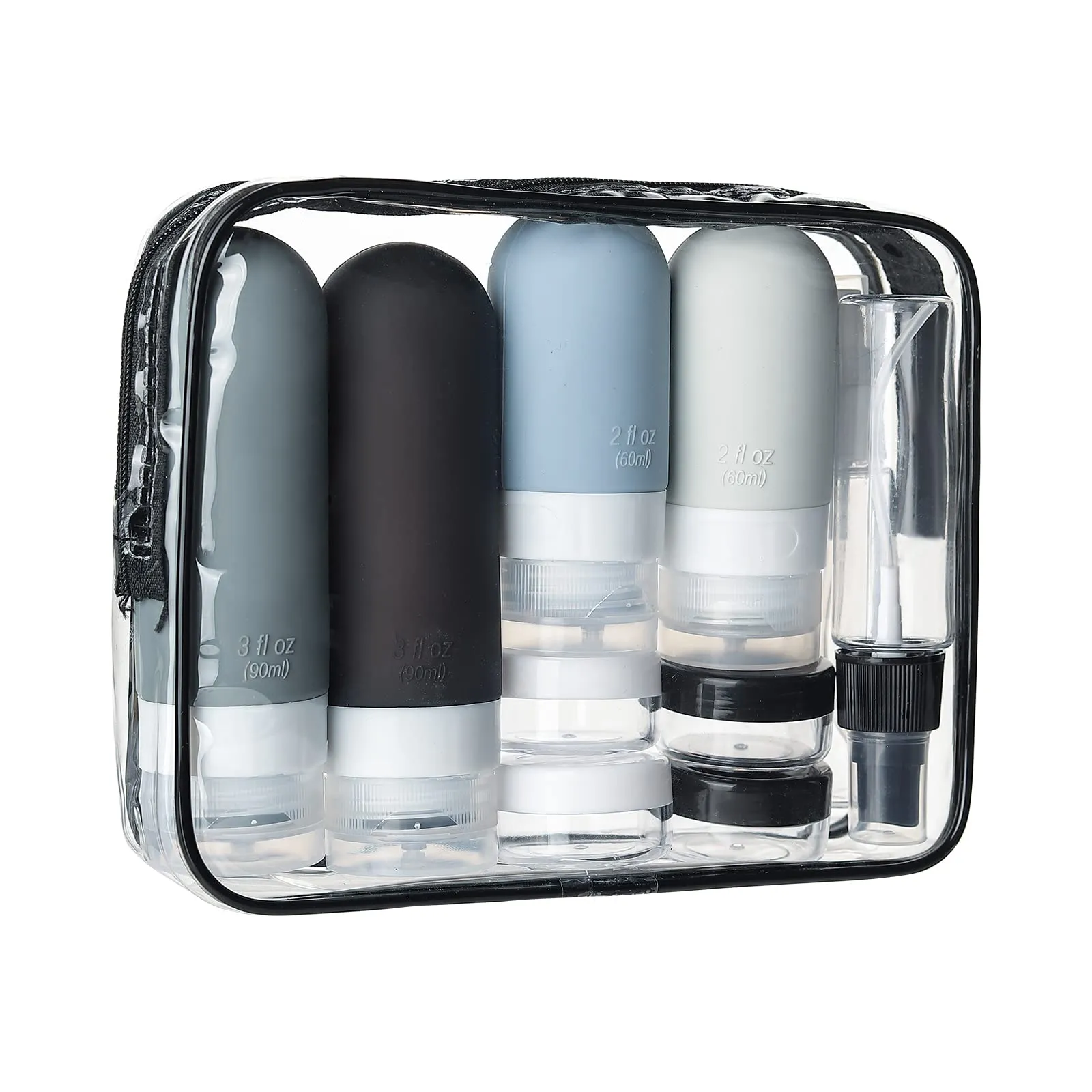 DEPOZA 16 Pack Travel Bottles Set