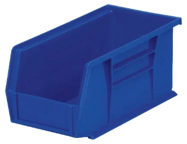 Akro-Mils 30230B Bins, Unbreakable/Waterproof, 5-1/2-Inch x10-7/8-Inch x5-Inch , Blue