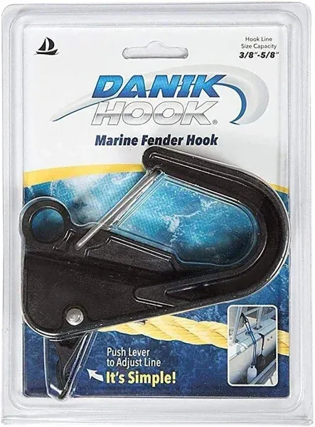 Danik Hook Adjustable Line Length Anchor Hook - 3/8"-5/8"