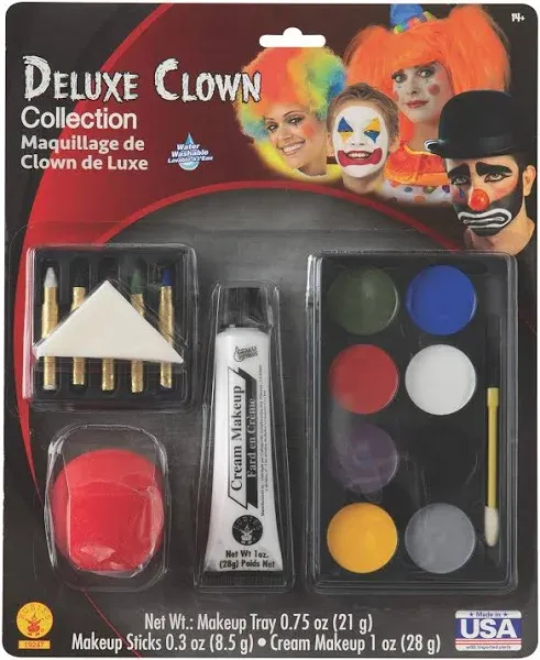 Deluxe Clown Makeup Set