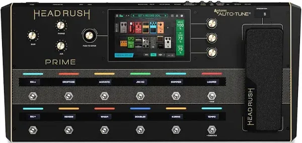 HeadRush Prime Guitar Amp Modeler / FX / Vocal Processor w/ Cables | Reverb