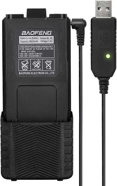 Rechargeable Batterybl-5l 3800mah Extended Battery For Baofeng Uv-5r Uv-5rb Uv-5re Uv-5re+ Uv-5ra Bf-f8 Uv5r-iii Radio Battery - Buy Battery Two Way Radio Baofeng Battery,Battery Radio Baofeng New Original Baofeng Bl-5 Battery,Battery Walkie Talkie Baofeng Dm-5r Uv-5r Uv-5r Plus Uv-5re Bf-f8hp Uv-5r Product on Alibaba.com