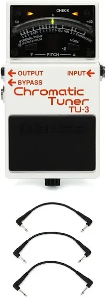 Boss TU-3 Chromatic Tuner | Reverb