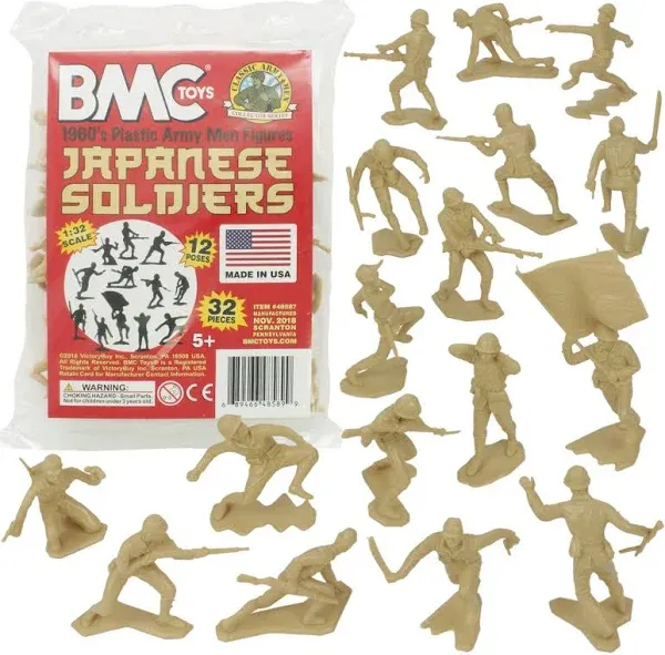 BMC Classic Marx Japanese Plastic Army Men Figures