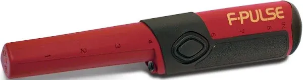 Fisher F-Pulse Waterproof Pinpointer Metal Detector, Red