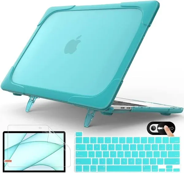 Mektron for MacBook Pro 16 Case A2141 Heavy Duty Shockproof Hard Shell Cover for MacBook Pro 16 inch 2020 2019 Release