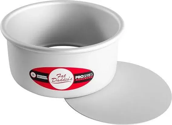 Fat Daddio&#039;s PCC-103 Round Cheesecake Pan 10 x 3 Inch ~ Silver ~ New with Tags