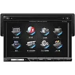 Power Acoustik PD-710B, 1-DIN 7" Multimedia Source Unit, Bluetooth