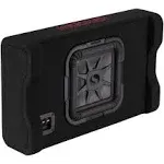 Kicker - L7T 10" 2-Ohm Down-Firing Enclosure Subwoofer - Black