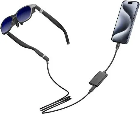 One Lite for iPhone 15 Pack: XR Glasses &amp; USB- C XR Charging Adapter: Seamles...