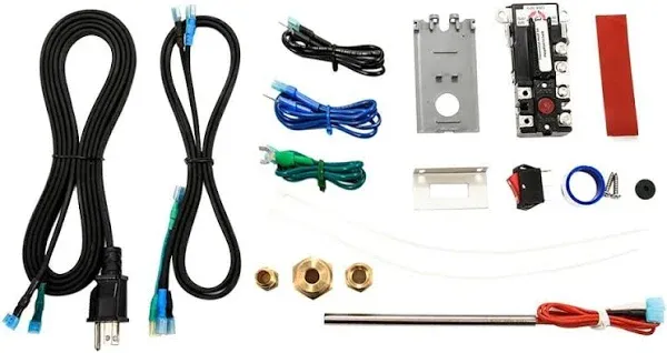 RV Electric Water Hybrid Heater Kits, Converts RV LP Gas Water Heater to 120V El