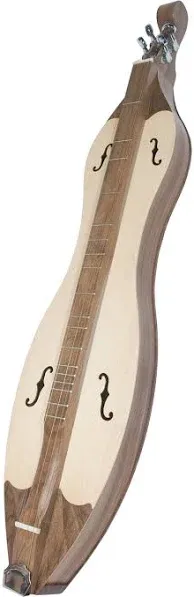 Roosebeck Grace Mountain Dulcimer 4-String Vaulted Spruce F-Holes - Walnut